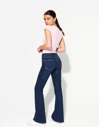 Flared jeans