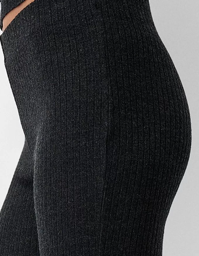 Flared ribbed culottes Flared ribbed culottes