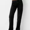 Flared split-hem jeans Flared split-hem jeans