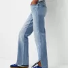 Flared split-hem jeans Flared split-hem jeans