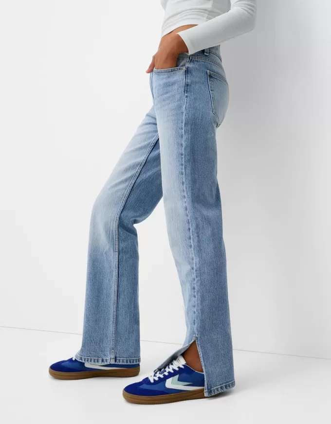 Flared split-hem jeans Flared split-hem jeans