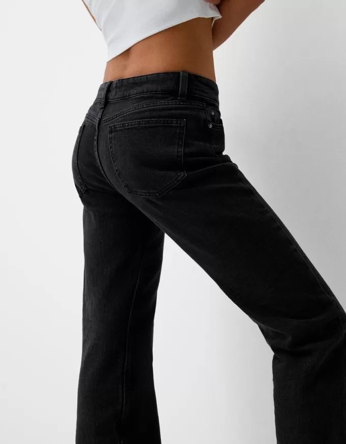 Flared split-hem jeans Flared split-hem jeans