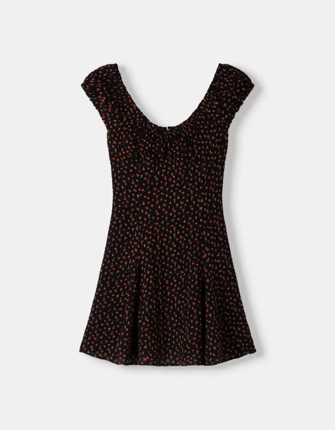 Floral print mini dress Floral print mini dress