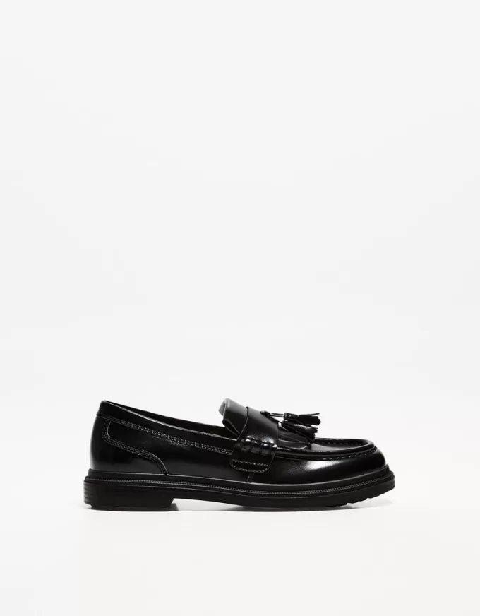 Fringed loafers with tassels Fringed loafers with tassels