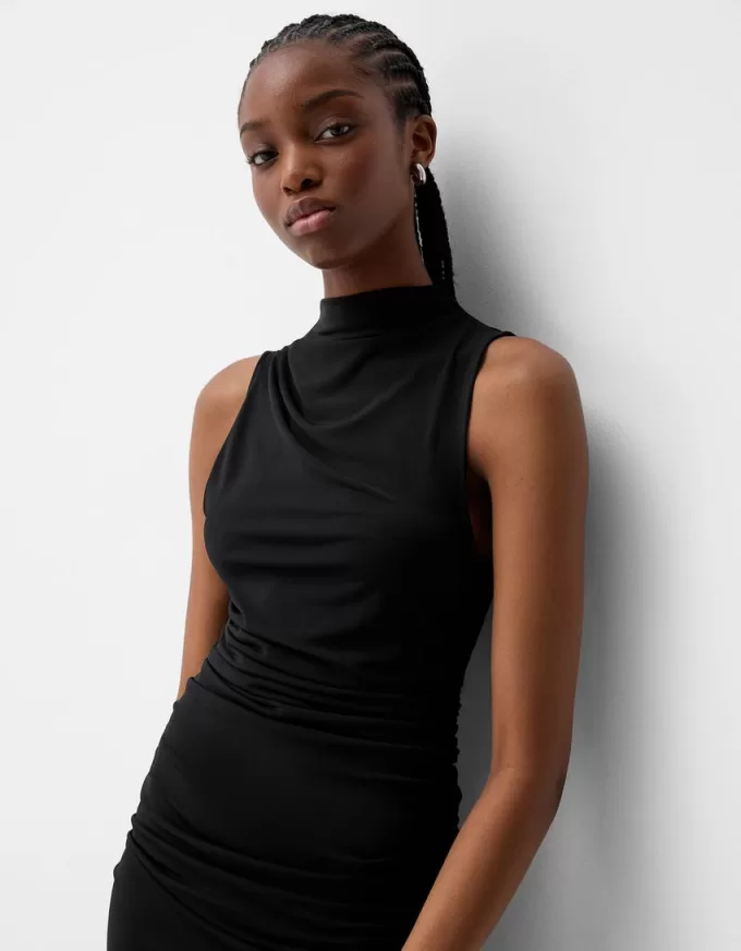 Gathered midi dress Gathered midi dress