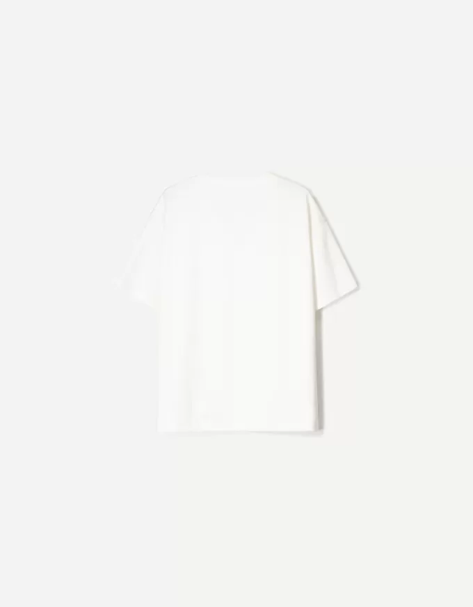 Heavy cotton V-neck short sleeve T-shirt Heavy cotton V-neck short sleeve T-shirt