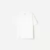 Heavy cotton V-neck short sleeve T-shirt
