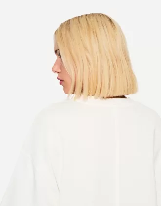 Heavy cotton boxy fit short sleeve T-shirt