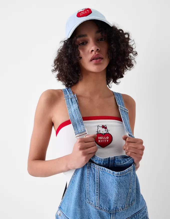 Hello Kitty Mania denim cap Hello Kitty Mania denim cap