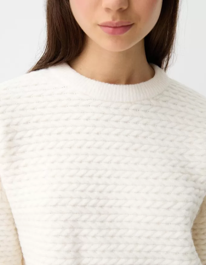 Herringbone sweater