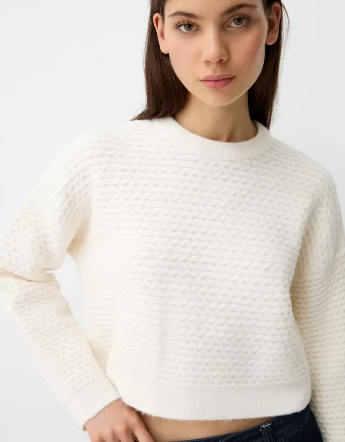 Herringbone sweater