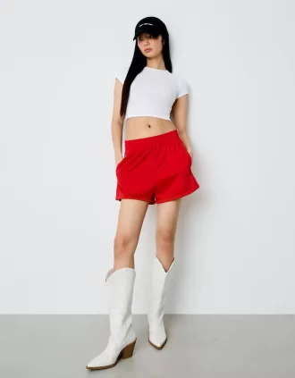 High-heel cowboy boots with studded detail