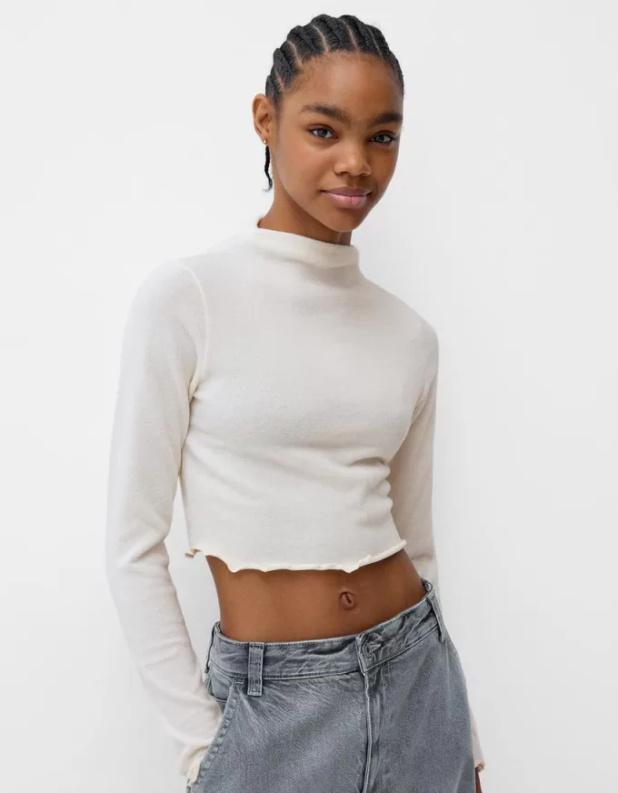 High neck sweater High neck sweater