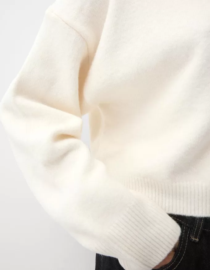 High neck sweater with wide sleeves High neck sweater with wide sleeves