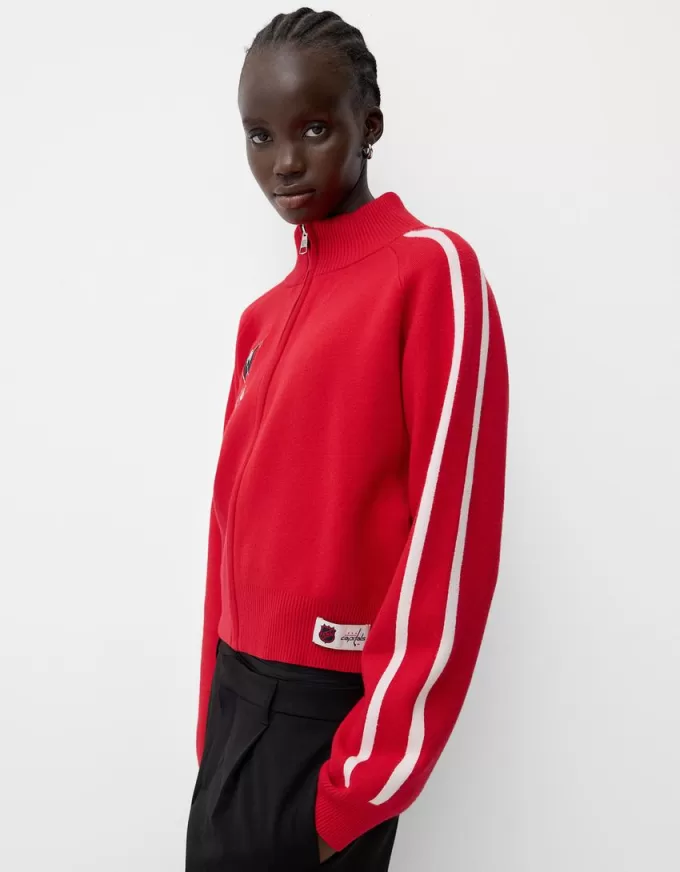 High neck zip-up NHL sweatshirt High neck zip-up NHL sweatshirt