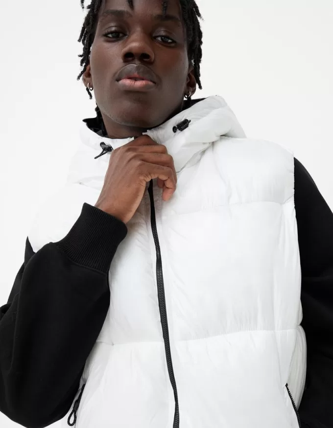 Hooded puffer vest Hooded puffer vest