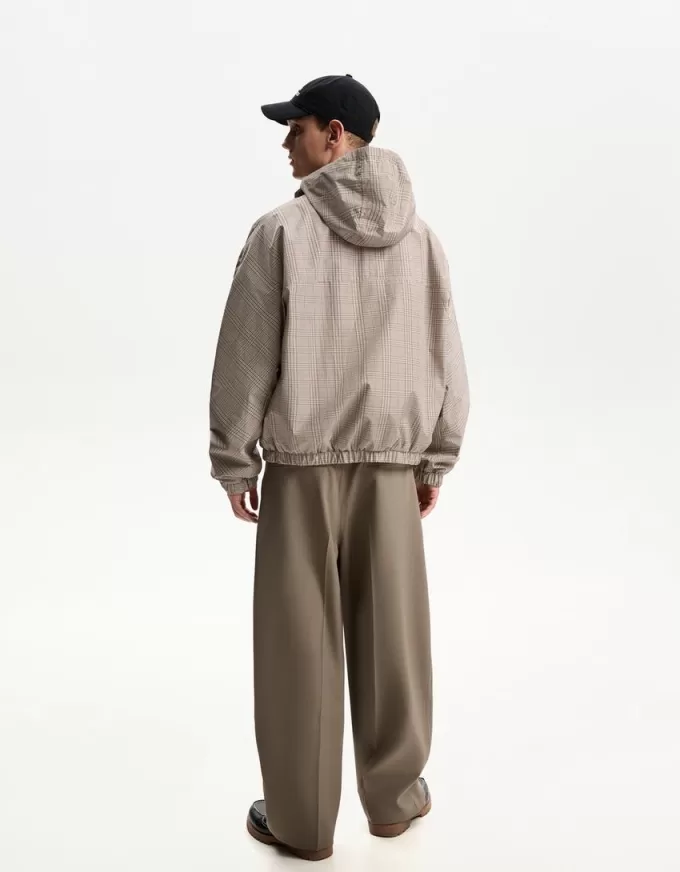 Hooded technical anorak jacket Hooded technical anorak jacket