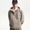 Hooded technical anorak jacket Hooded technical anorak jacket