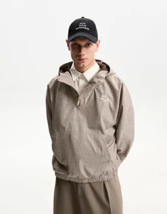 Hooded technical anorak jacket Hooded technical anorak jacket