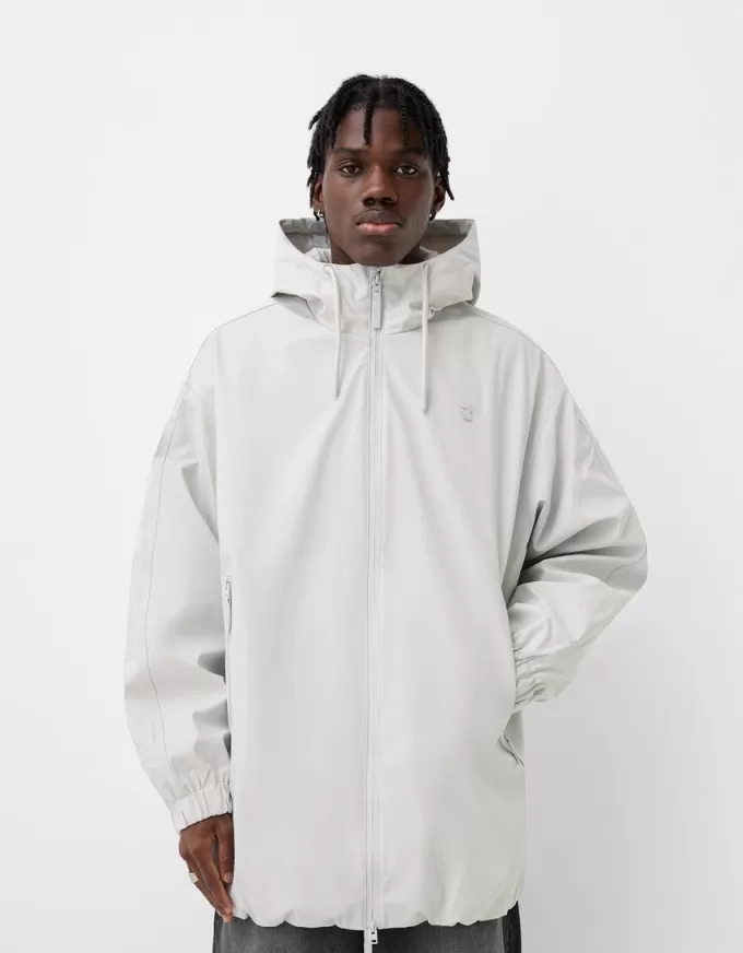 Hooded technical coat Hooded technical coat