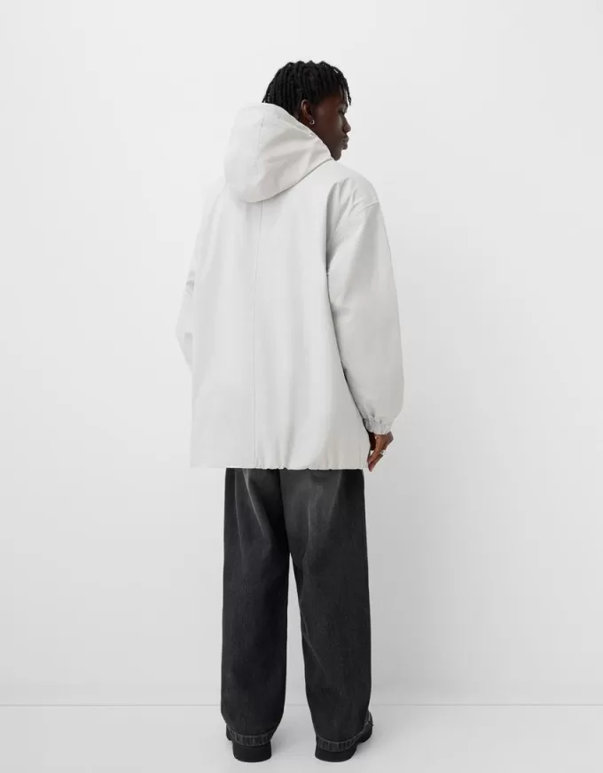 Hooded technical coat Hooded technical coat