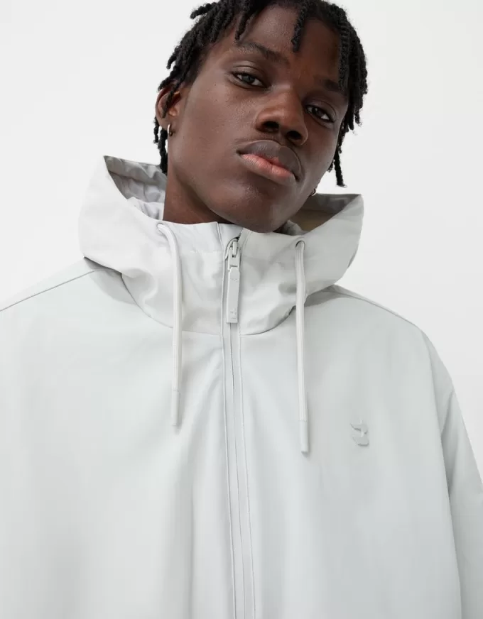 Hooded technical coat Hooded technical coat