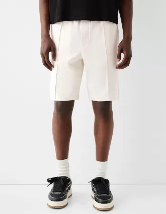 Interlock jogger Bermuda shorts