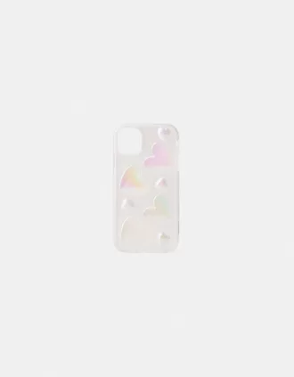 Iridescent heart iPhone case Iridescent heart iPhone case