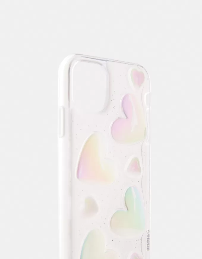 Iridescent heart iPhone case Iridescent heart iPhone case