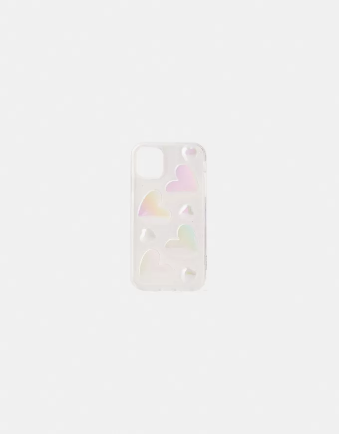 Iridescent heart iPhone case Iridescent heart iPhone case