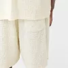 Jacquard terrycloth Bermuda shorts Jacquard terrycloth Bermuda shorts