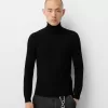 Knit turtleneck sweater Knit turtleneck sweater