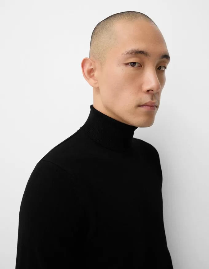 Knit turtleneck sweater Knit turtleneck sweater