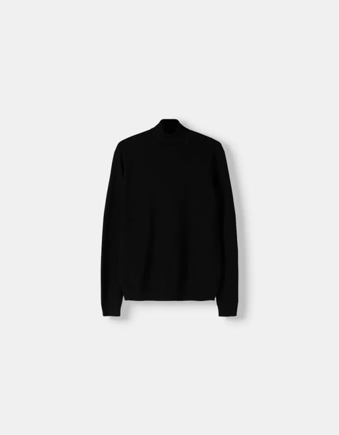 Knit turtleneck sweater Knit turtleneck sweater