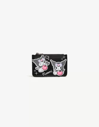 Kuromi print card holder Kuromi print card holder