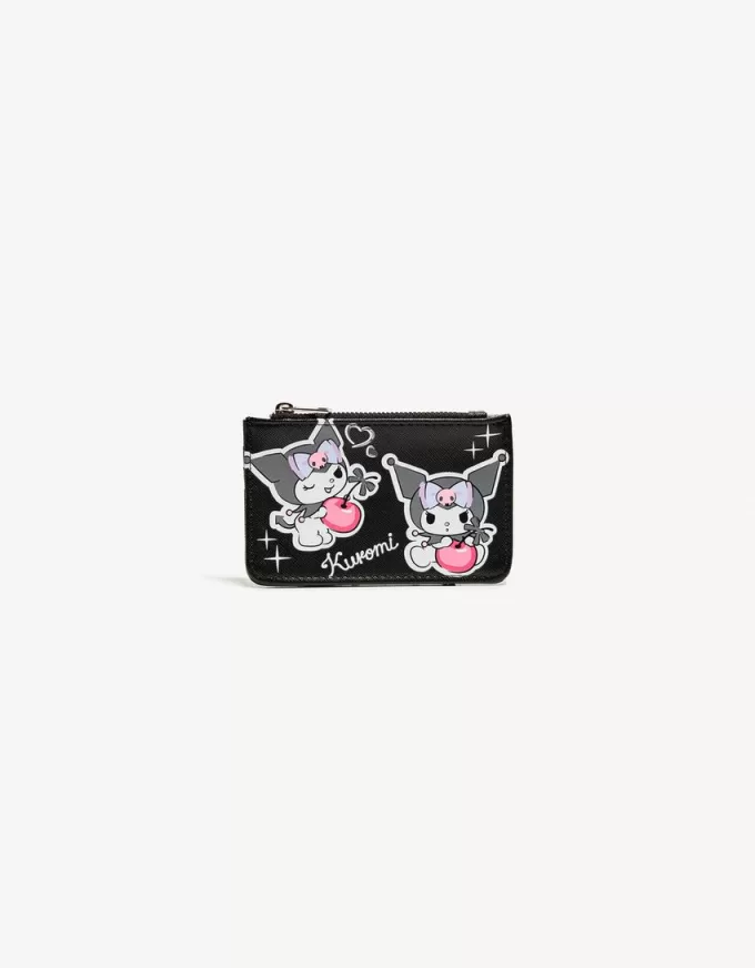 Kuromi print card holder Kuromi print card holder