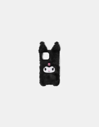 Kuromi sweatshirt material iPhone case Kuromi sweatshirt material iPhone case