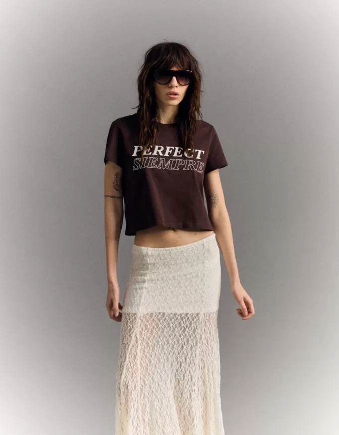 Lacy midi skirt Lacy midi skirt