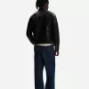 Leather effect biker jacket with zippers Leather effect biker jacket with zippers