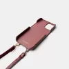 Leather effect iPhone case with cord Leather effect iPhone case with cord