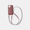 Leather effect iPhone case with cord Leather effect iPhone case with cord