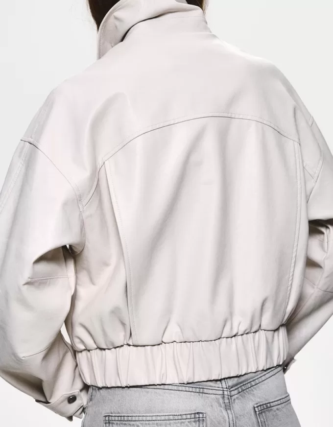 Leather effect jacket Leather effect jacket