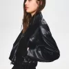 Leather effect jacket Leather effect jacket