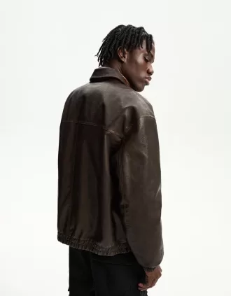 Leather effect jacket Leather effect jacket