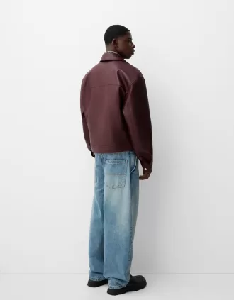 Leather effect jacket Leather effect jacket