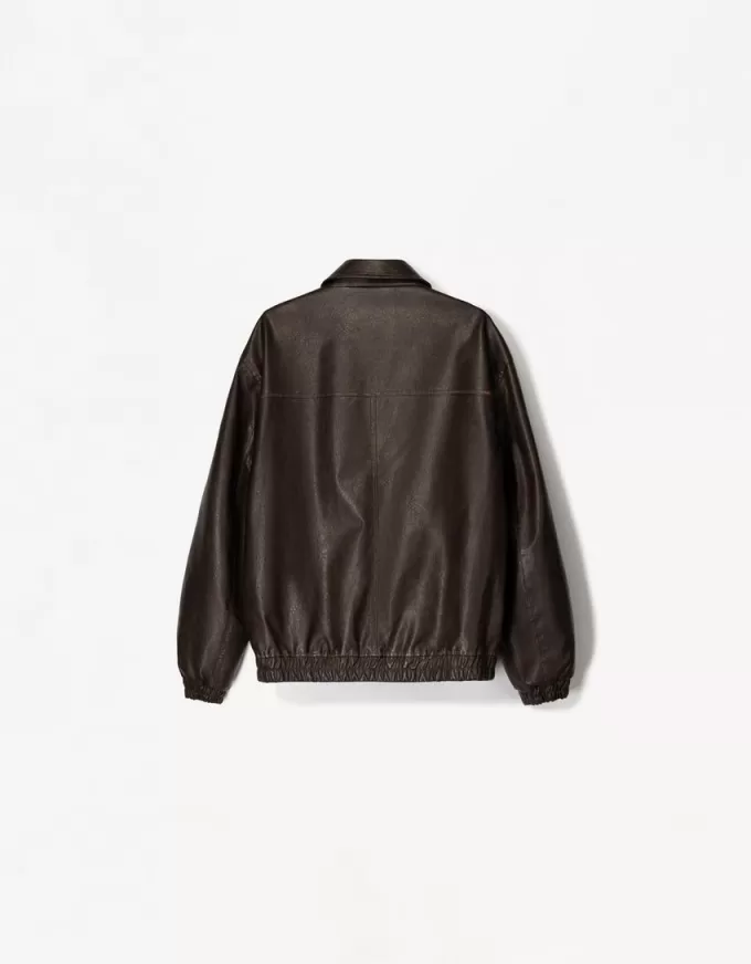 Leather effect jacket Leather effect jacket