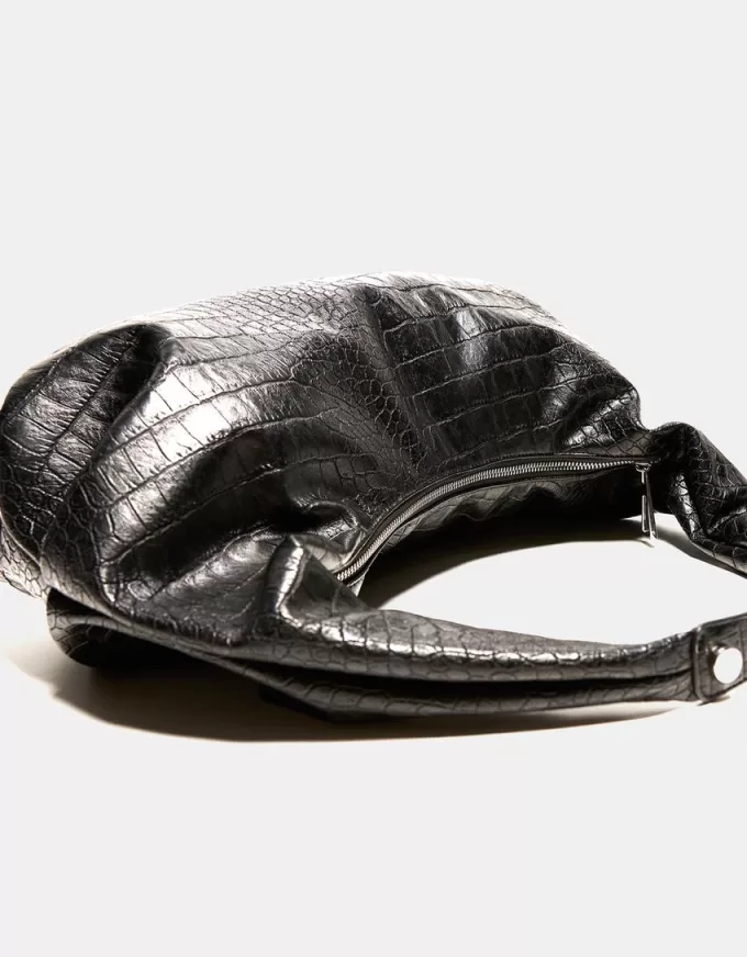 Leather effect maxi bag Leather effect maxi bag