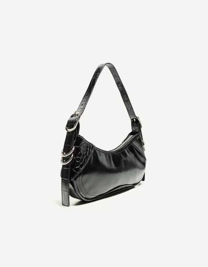 Leather effect mini handbag Leather effect mini handbag
