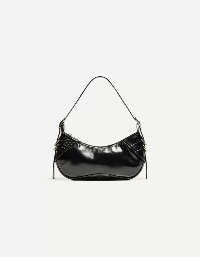Leather effect mini handbag Leather effect mini handbag