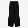 Linen blend pants with an elastic waistband Linen blend pants with an elastic waistband